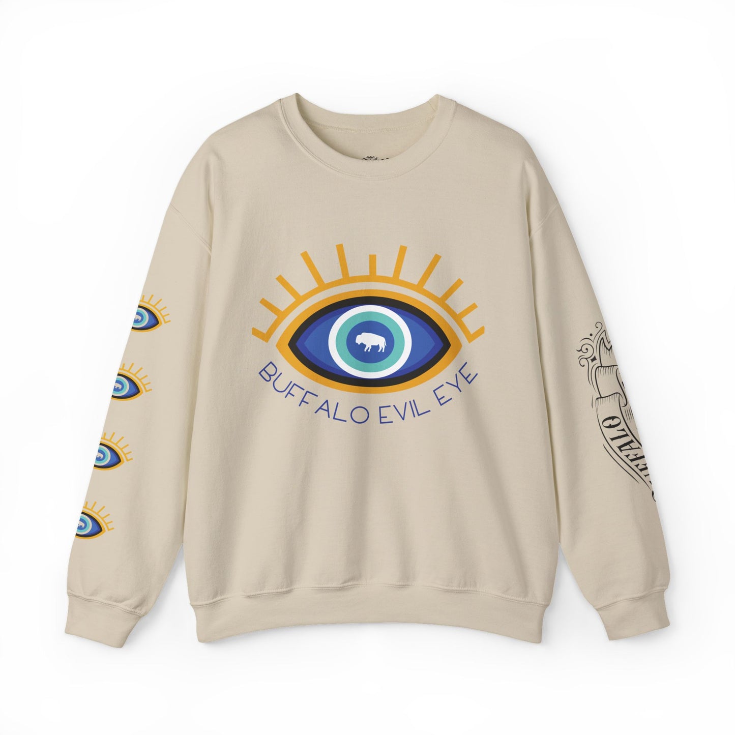 Buffalo Evil Eye Crewneck Sweatshirt
