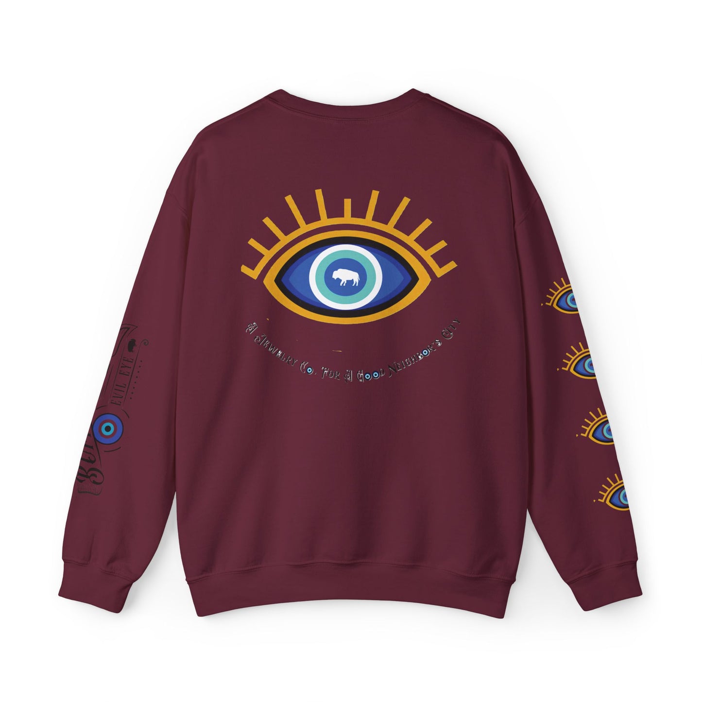 Buffalo Evil Eye Crewneck Sweatshirt
