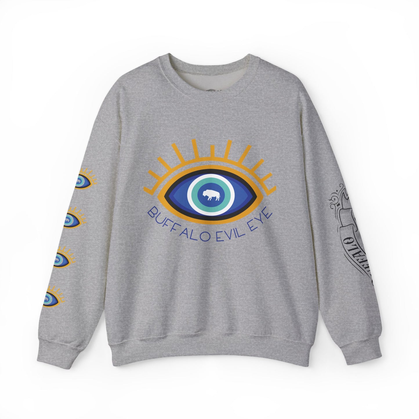 Buffalo Evil Eye Crewneck Sweatshirt