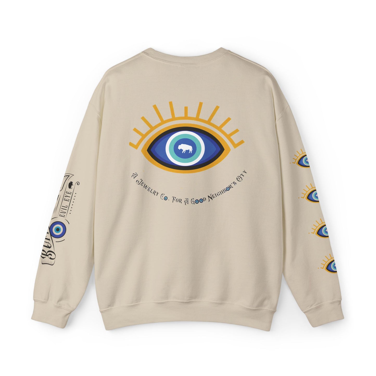 Buffalo Evil Eye Crewneck Sweatshirt