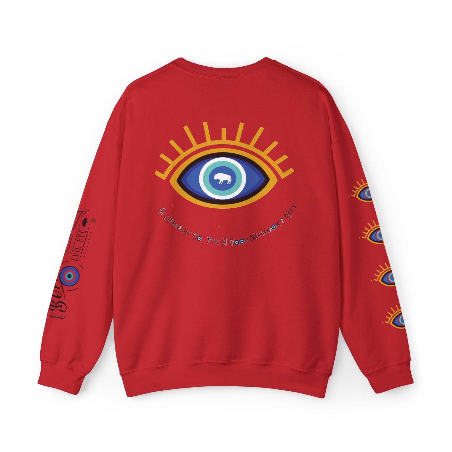 Buffalo Evil Eye Crewneck Sweatshirt